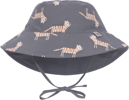 LASSIG obojstranná klobúčiková čiapka s motívom tigra 43-45 cm 3-6 m 80 UV