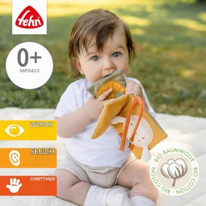 Fehn fehnNATUR książeczka sensoryczna Owieczka 11x11 cm – zdjęcie 3