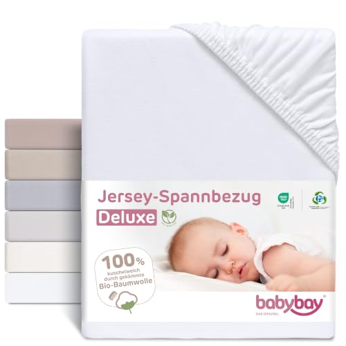 BABYBAY Deluxe Organic plachta 89x50 cm biela