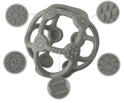 MCGMITT Teether Ball mordedor de silicone 10 cm
