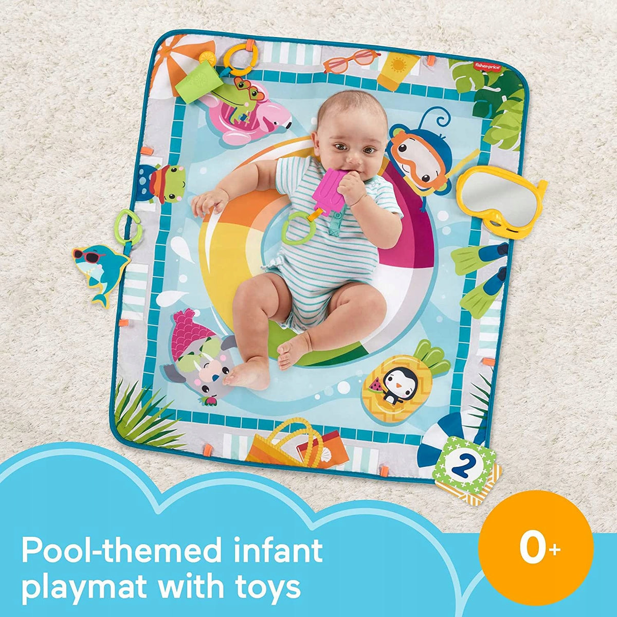 FISHER PRICE edukačná podložka