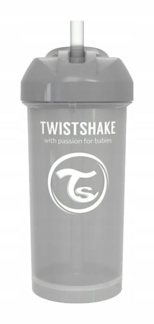 TWISTSHAKE Straw Cup netekoucí hrnek se slámkou 360 ml 6 m+