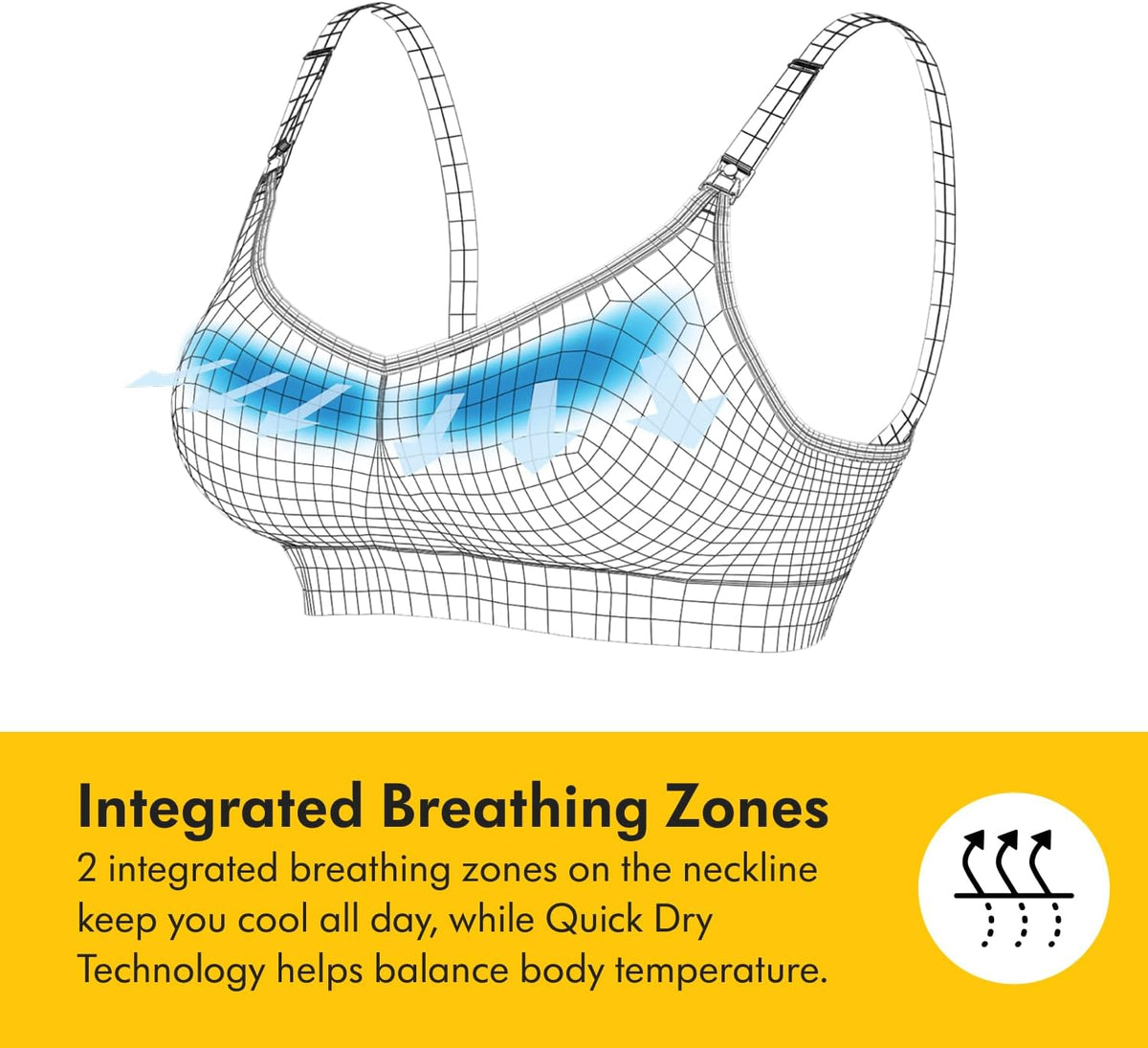 MEDELA KEEP COOL ULTRA bezšvová podprsenka na dojčenie XXL