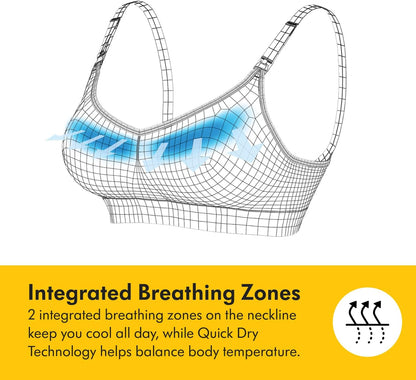 MEDELA KEEP COOL ULTRA bezšvová podprsenka na dojčenie XXL