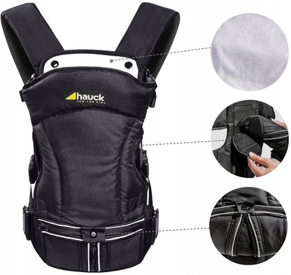 HAUCK 3way carrier ergonomic baby carrier