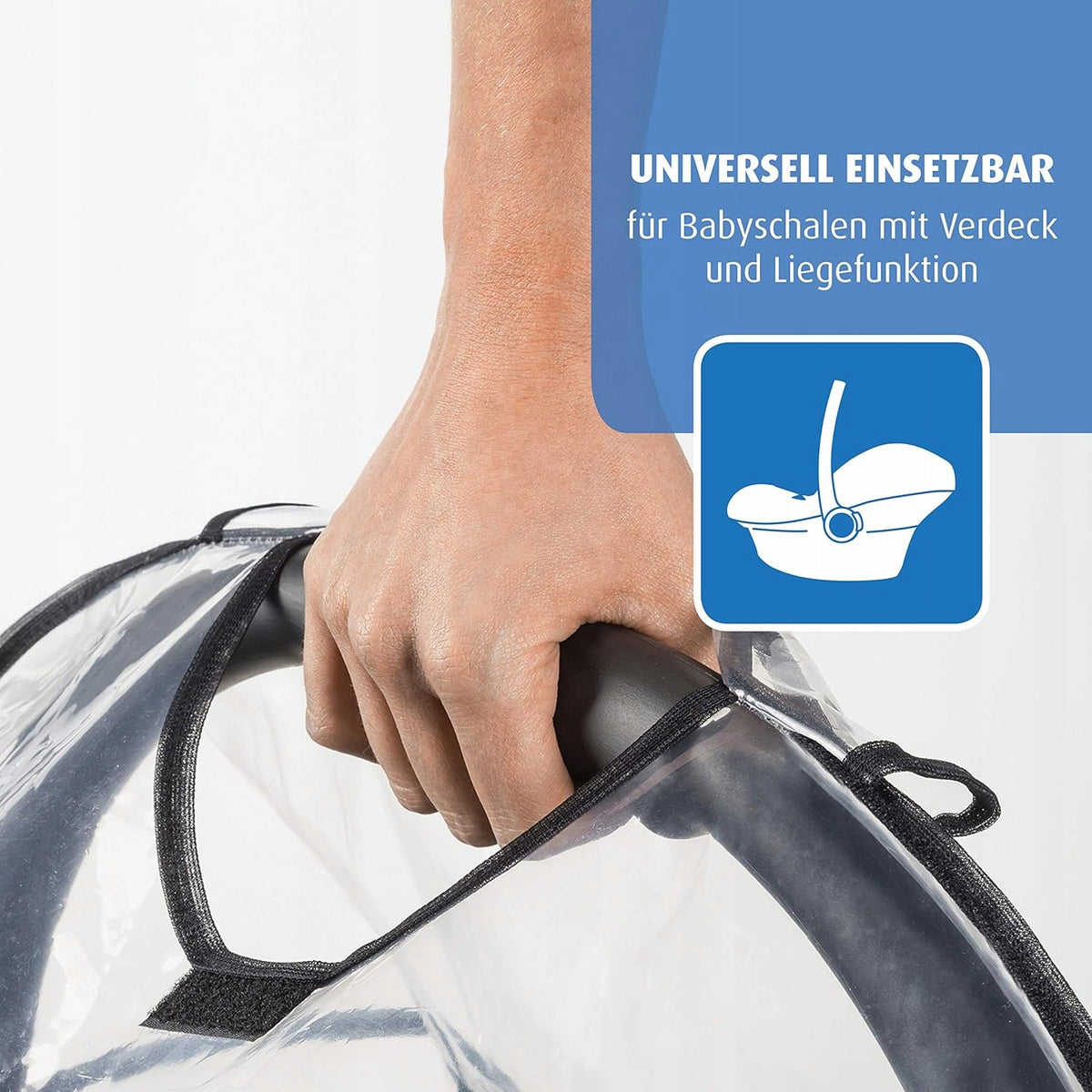REER univerzálna pláštenka proti dažďu na detskú autosedačku