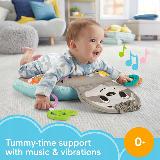 FISHER-PRICE възглавница за игра по корем ЛЕНИВЕЦ вибрации + музика