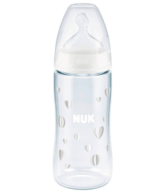 NUK First Choice+ 6-18 m FĽAŠA 300 ml s indikátorom teploty