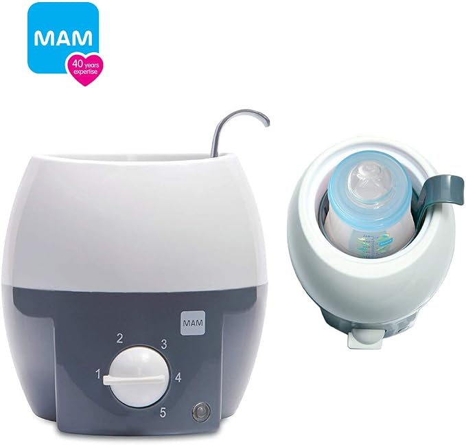 MAM 2-in-1 bottle and food warmer with automatic temperature control