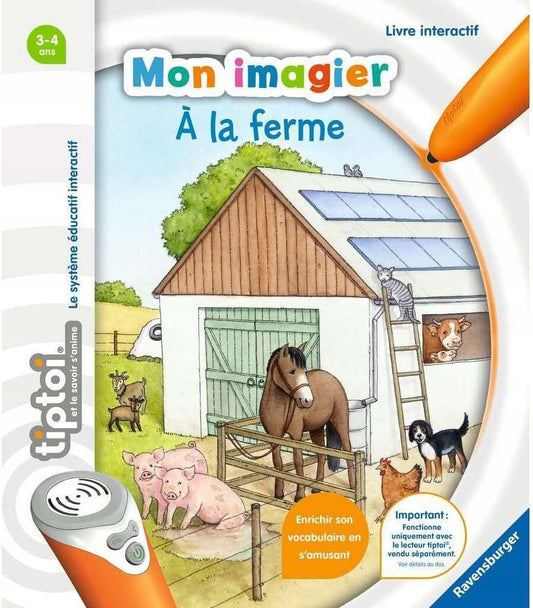 RAVENSBURGER TIPTOI atlas do długopisu interaktywnego WERSJA FRANCUSKA
