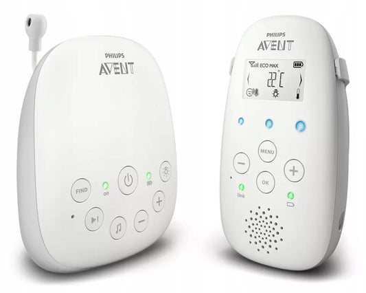 PHILIPS AVENT SCD713/26 elektronisches DECT-Smart-ECO-Audio-Babyphone – Produktbild 2