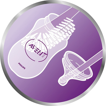 PHILIPS AVENT SCF145/08 kefka na čistenie cumlíkov a fliaš + puzdro