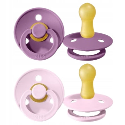 BIBS COLOUR smoczki uspokajające 2pack kauczuk 6msc+