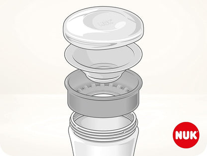 NUK Magic Cup netečúci pohár s náustkom 360° 230 ml 8 m+