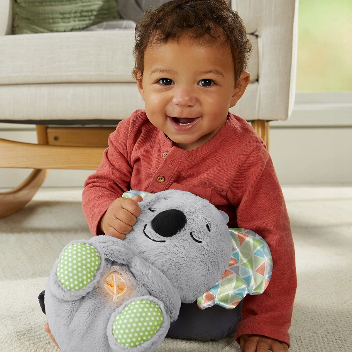 FISHER-PRICE spiaci KOALA dýchajúce bruško