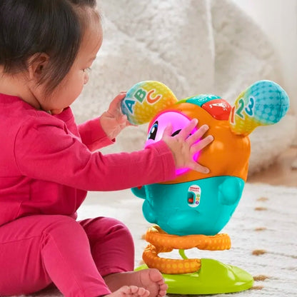 FISHER-PRICE interaktívny DJ HUPFI spev tanec 75 aktivít FRANCÚZSKY JAZYK