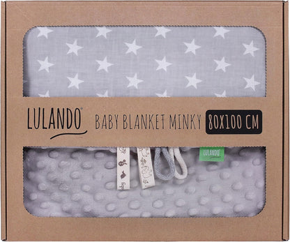 LULANDO minky deka pre bábätká 80x100