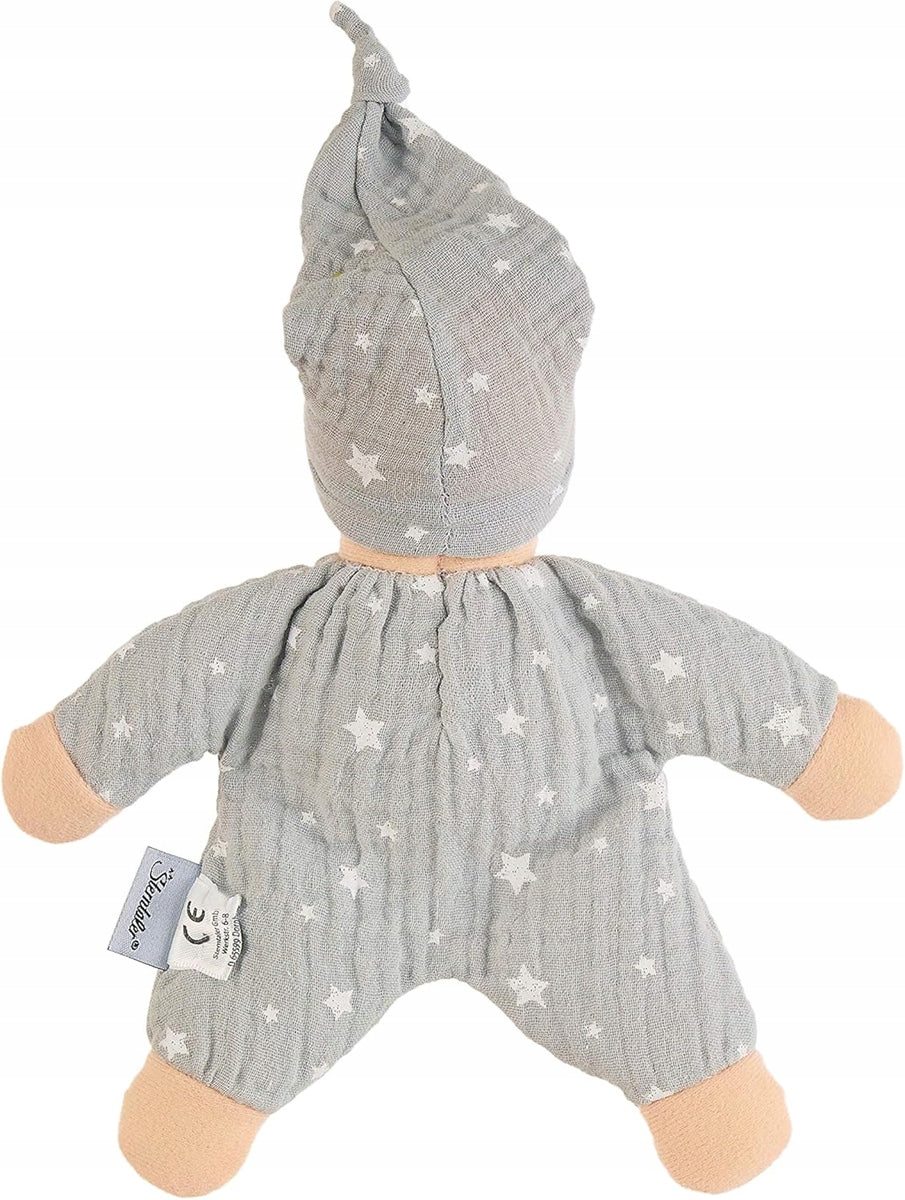 STERNTALER Heiko maznacia bábika s hrkálkou 17 cm "N