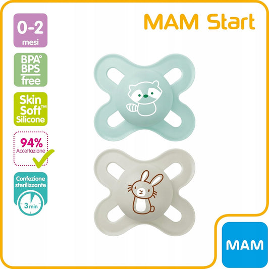 MAM START dudlík uklidňující 0-2m + box