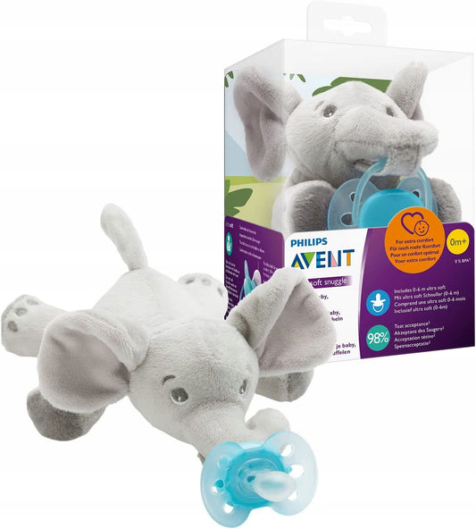 PHILIPS AVENT SCF348/13 smoczek uspokajający 0-6 m z przytulanką