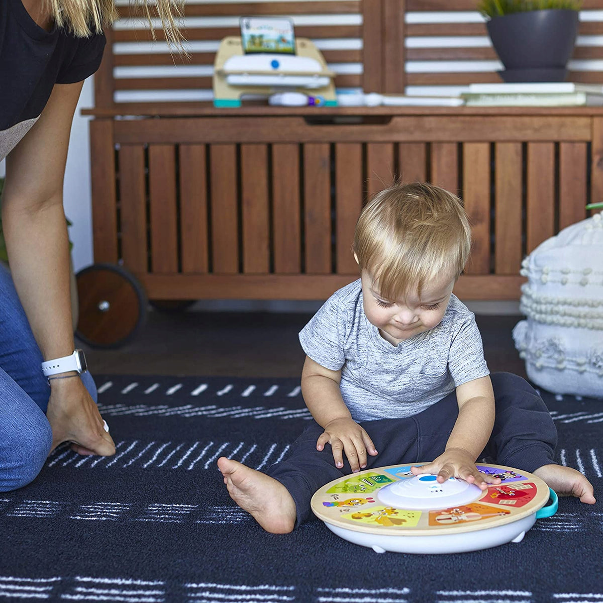 HAPE Magic Touch drevená dotyková symfónia