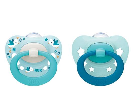 NUK SIGNATURE succhietto calmante x2 0-6 mesi