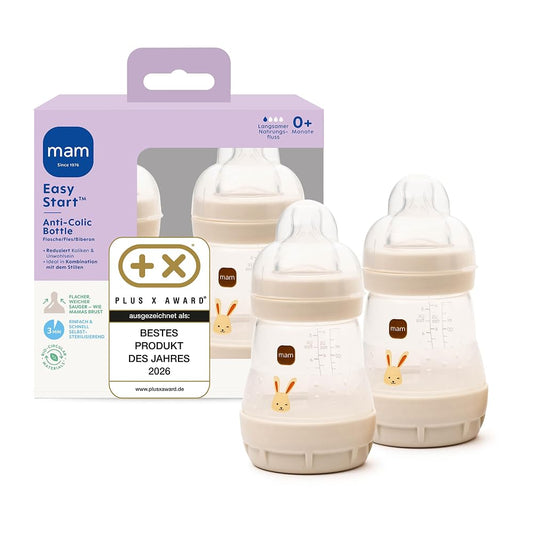 MAM Easy Start antikolikové fľaše x2 160ml 0+