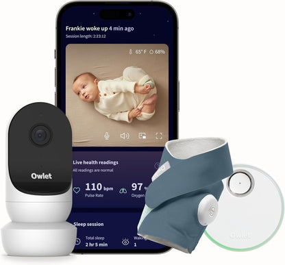 OWLET video pestúnka Cam 2 + ponožky na meranie životných funkcií Dream Sock