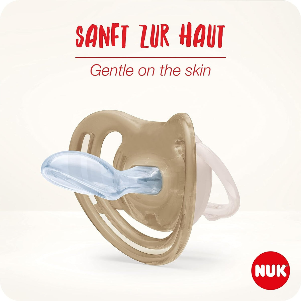 Additional ventilation holes and fewer contact points are gentle on baby's sensitive skin; the light effect