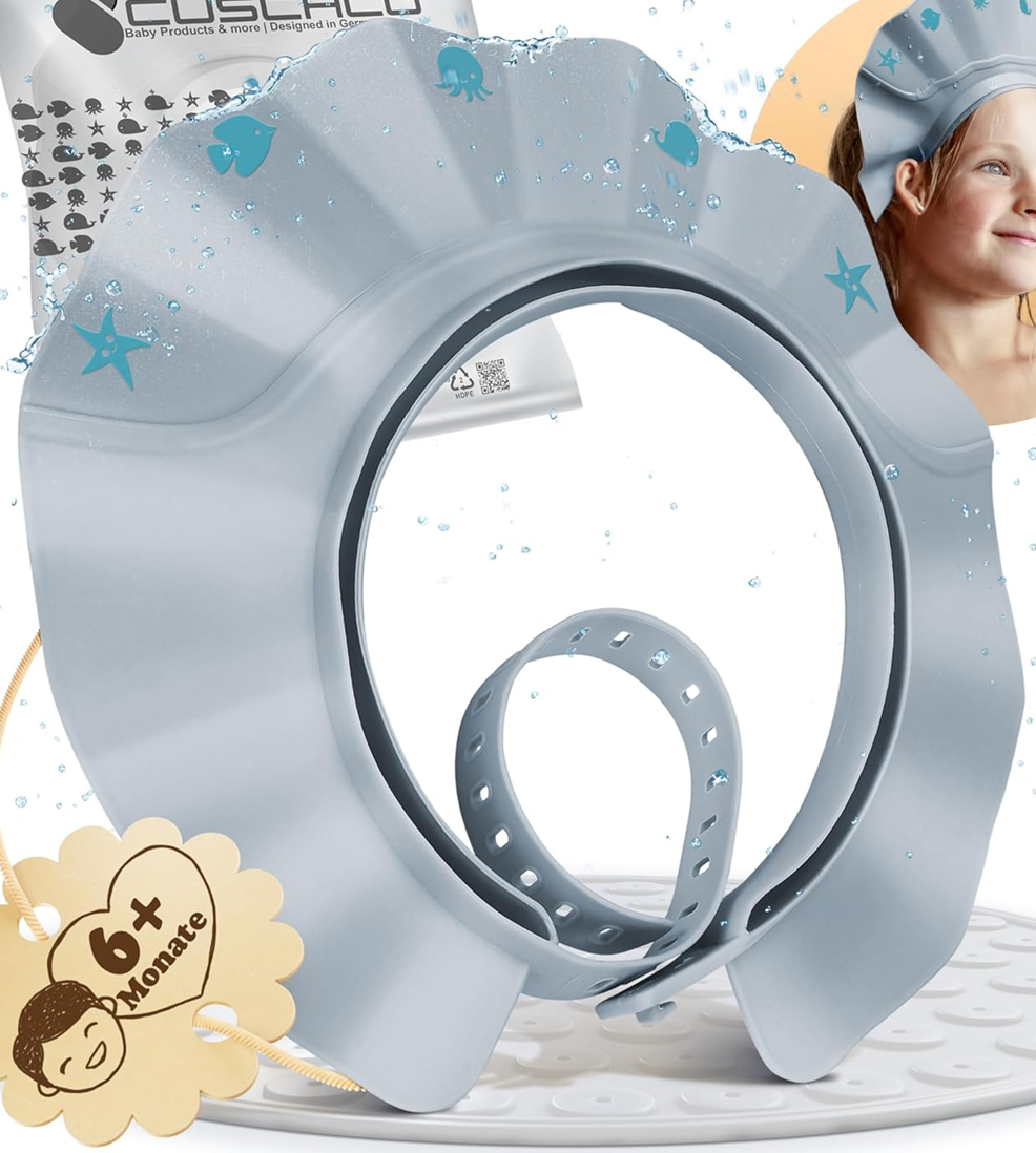 CUSCHCO silikónový kúpeľňový kruh, ochrana pre deti 35 – 60 cm
