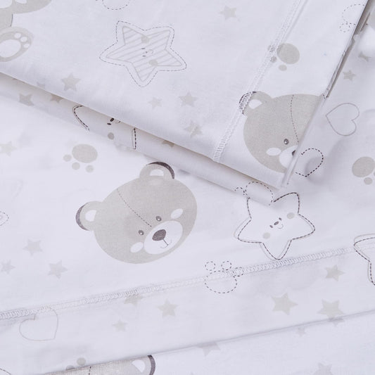 ITALBABY 3-piece bedding set with pillowcases