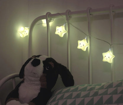 REER Lumilu LED nočná lampička 9 hviezd 3,9 x 4,1 cm