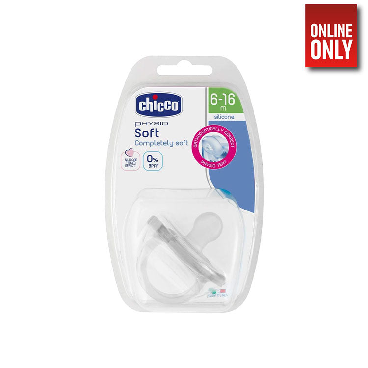 Chicco PhysioForma Soft silikónový cumlík 6-16m