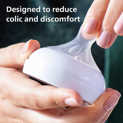 PHILIPS AVENT Natural RESPONSE smoczki do butelek 0msc+ x2
