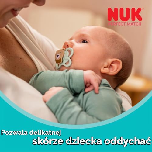 NUK Perfect Match Air pacifiers 0-6m x2