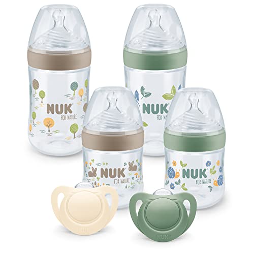 NUK for Nature Perfect Start súprava fliaš a cumlíkov 0–6 mesiacov – obrázok 3