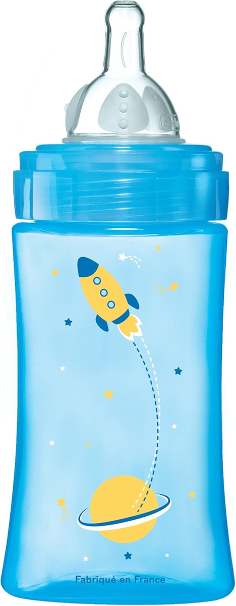 DODIE fľaša 270 ml cumlík 2 stredný prietok 0 – 6 m ZAJAC