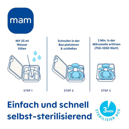 MAM Supreme Night silicone pacifier 0–6 months