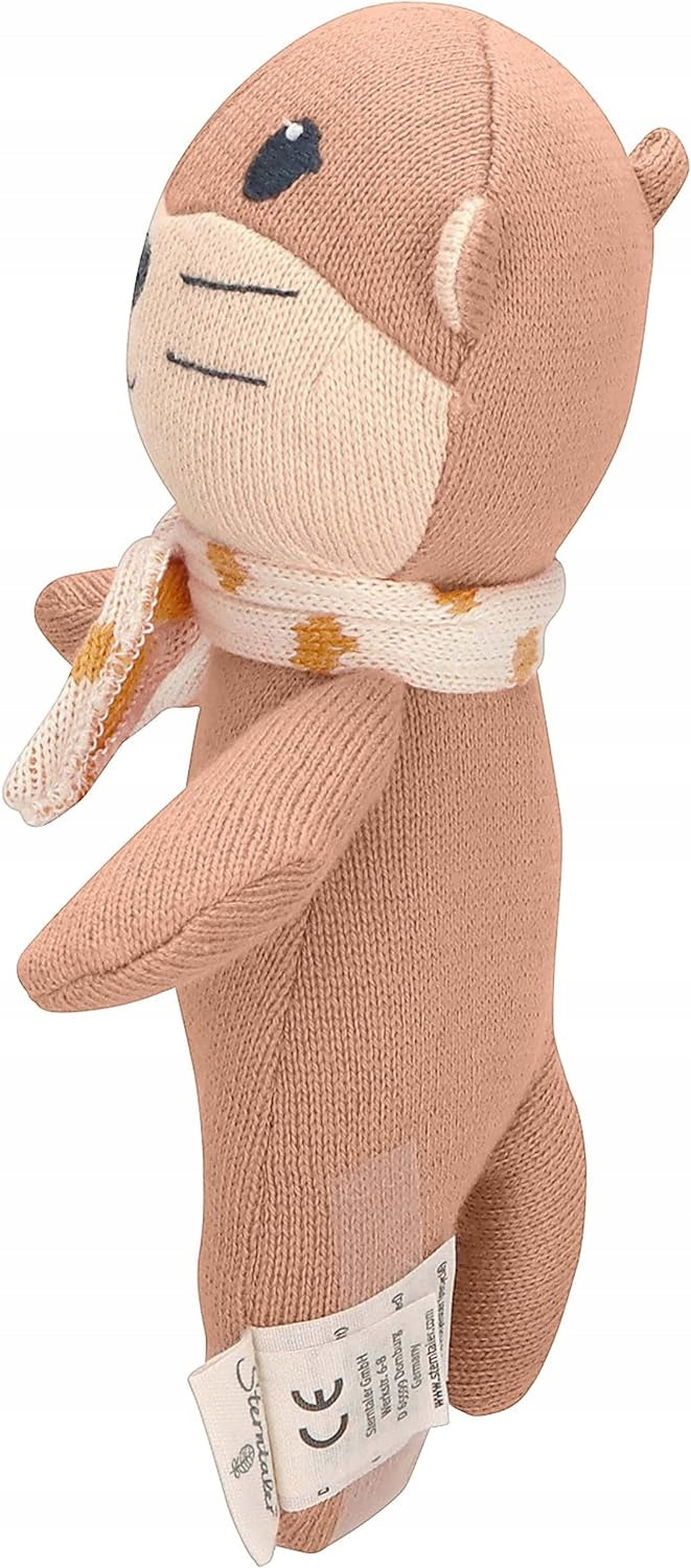 STERNTALER Lontra Otti BRINQUEDO DE PELÚCIA de algodão orgânico 18 cm "N