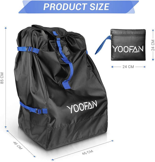 YOOFAN prepravná taška do lietadla na kočík a autosedačku 85 × 45 × 45 RUKSAK