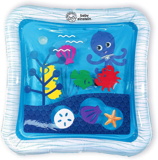 BABY EINSTEIN vodná podložka na hru na brušku 56 x 56 cm OCEAN