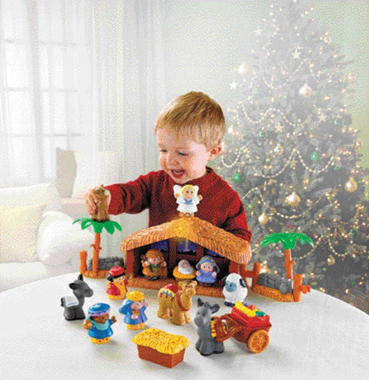 FISHER-PRICE Little People Scenă Nașterea Domnului