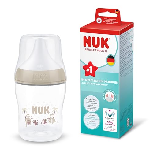 NUK Perfect Match antikoliková fľaša 150 ml od 0 mes. Opička