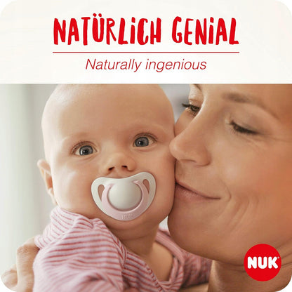 NUK Genius Color cumlík x2 18mes.+