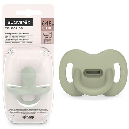 SUAVINEX cumlík SELECTION SX PRO silikónový 6–18 mesiacov