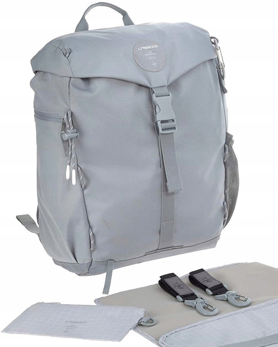 LASSIG taška batoh na doplnky OUTDOOR sivá