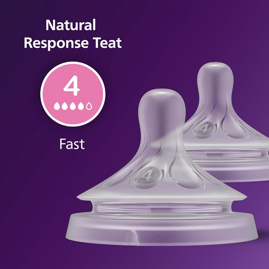 PHILIPS AVENT Natural RESPONSE cumlíky na fľašu 3 mes.+ x2