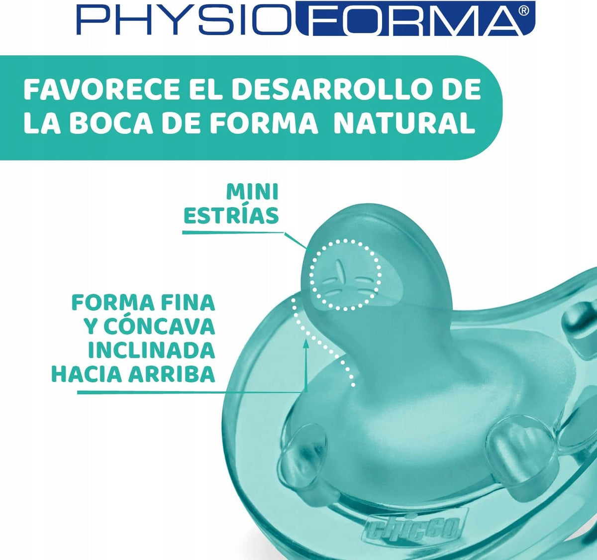 CHICCO PhysioForma SOFT cumlíky x2 16–36 mes.