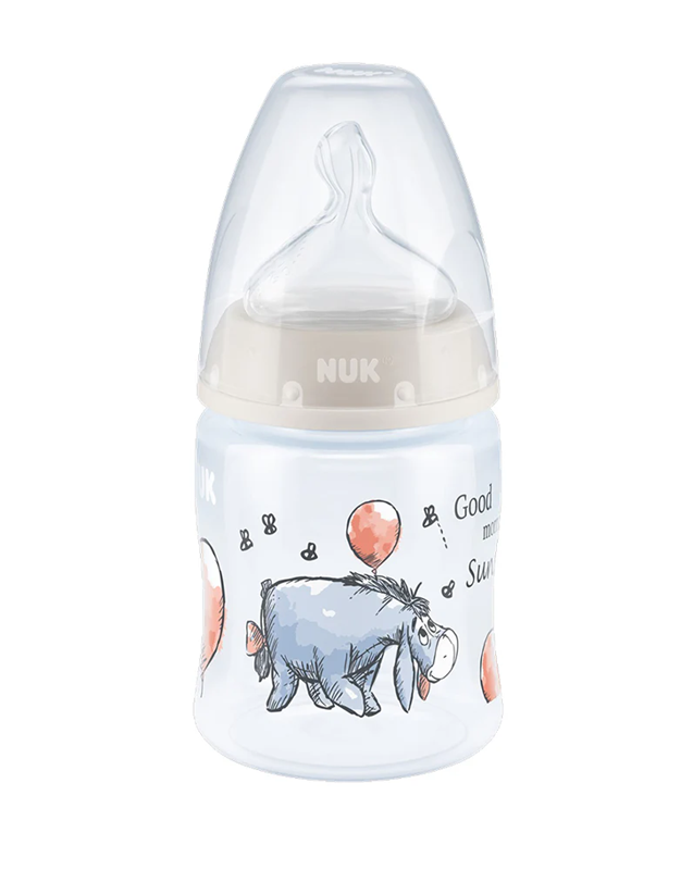 NUK First Choice+ FĽAŠA 150 ml 0-6 m indikátor teploty OSLÍK