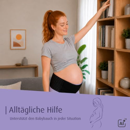 REER MAMA priedušný podporný tehotenský pás